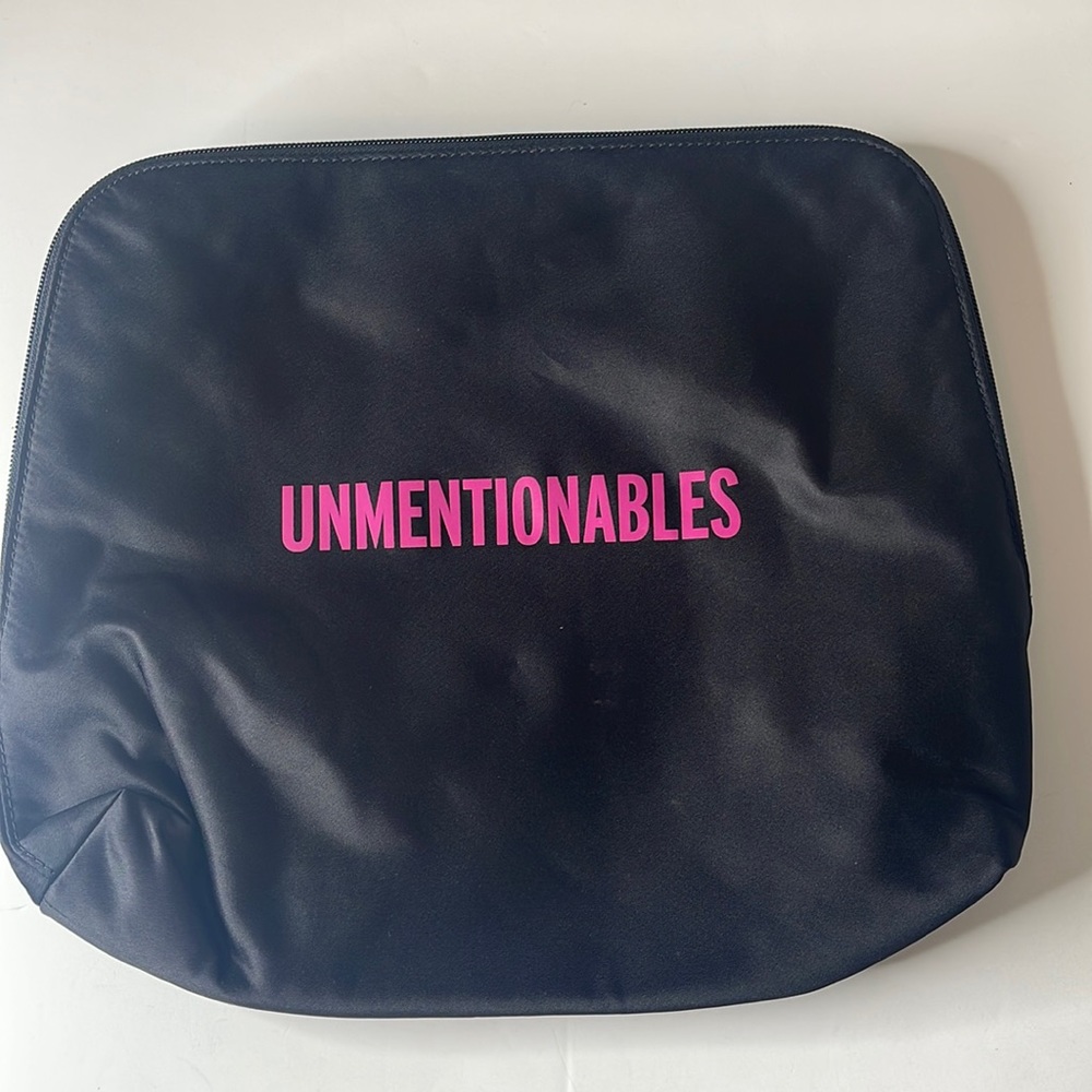 Kate Spade Lingerie Pouch Black Bag Unmentionables